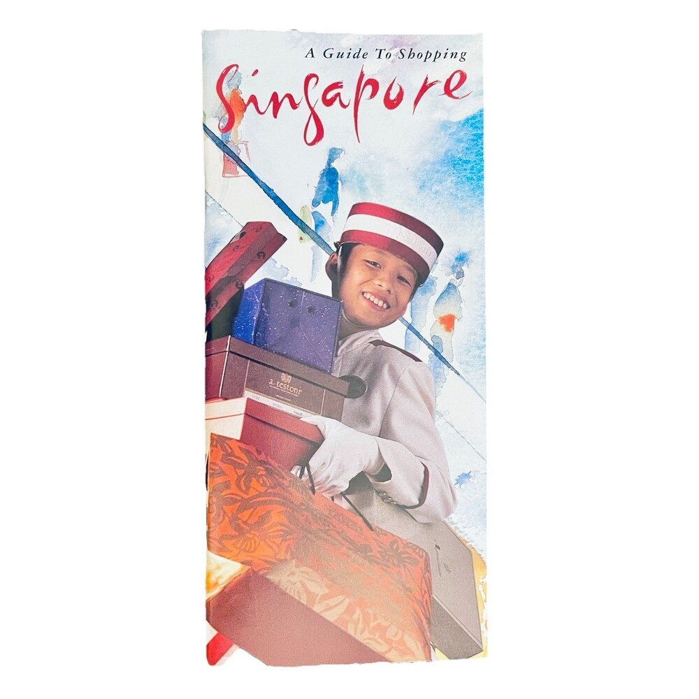 A Guide To Shopping Singapore 1994 Like New